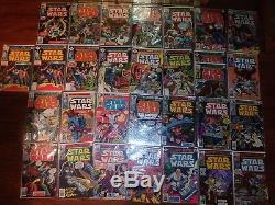 Star Wars Vintage Marvel comic book lot 70's and 80's complete 1-107+ annuals+