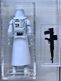 Star Wars Vintage YPS Snowtrooper And Comic UKG Graded 90 GOLD. Rare Piece AFA