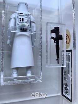 Star Wars Vintage YPS Snowtrooper And Comic UKG Graded 90 GOLD. Rare Piece AFA