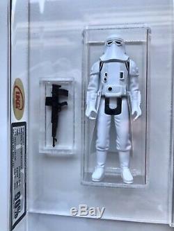 Star Wars Vintage YPS Snowtrooper And Comic UKG Graded 90 GOLD. Rare Piece AFA