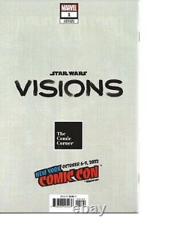 Star Wars Visions 1 Nycc Exclusive Virgin Variant Takashi Okazaki Limited To 800