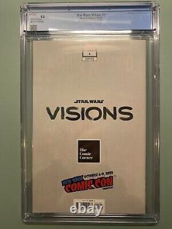 Star Wars Visions #1 Virgin Okazaki Comic Corner NYCC Exclusive Variant CGC 9.8