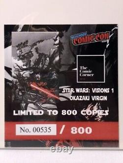 Star Wars Visions #1 Virgin Okazaki Variant NYCC 2022 Limited to 800 Copies