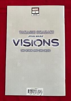 Star Wars Visions Takashi Okazaki #1 1100 2024 Virgin Variant NM