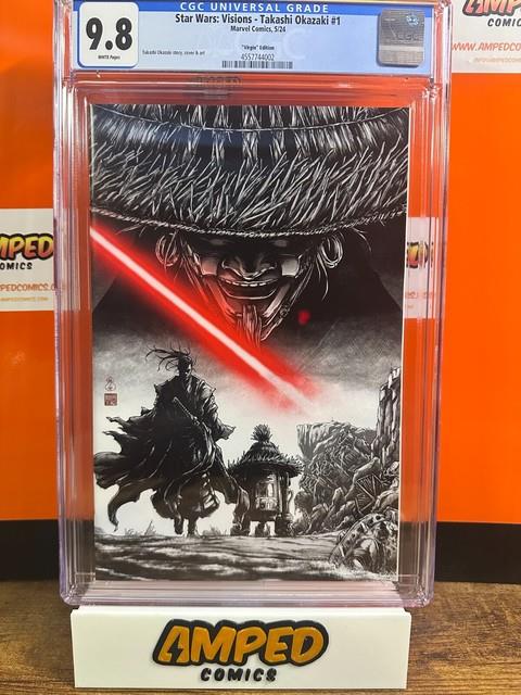 Star Wars Visions Takashi Okazaki #1 1100 Virgin Variant Cgc 9.8