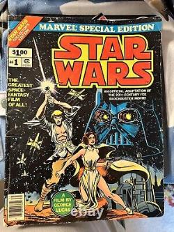 Star Wars Vol 1, # 1, Marvel Comics Special Edition. Stan Lee 1977