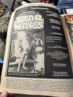 Star Wars Vol 1, # 1, Marvel Comics Special Edition. Stan Lee 1977