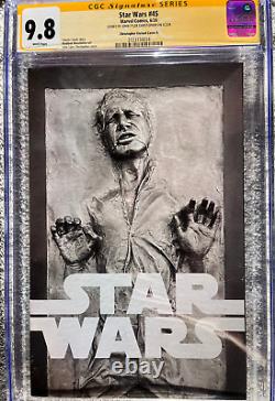 Star Wars, Vol. 3 (Marvel) #45H JTC Exclusive Variant Han Solo signed CGC 9.8