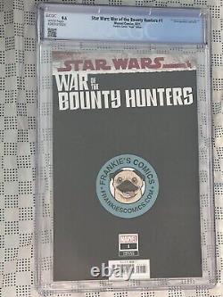 Star Wars War Of The Bounty Hunters #1 CGC 9.6 Kirkham Frankie's Comics Virgin