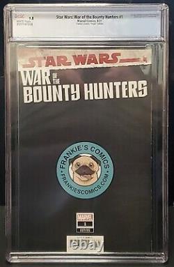 Star Wars War Of The Bounty Hunters 1 CGC 9.8 Kirkham Frankie's Comics Virgin