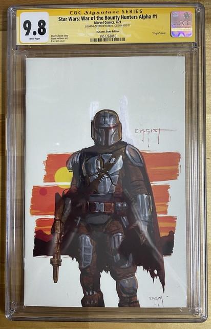 Star Wars War Of The Bounty Hunters Alpha 1 Cgc 9.8 Gist Recast Read