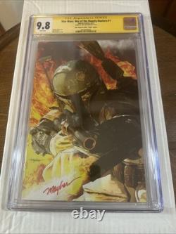 Star Wars War of the Bounty Hunters #1 CGC 9.8 Mayhew Virgin Ed. (2021)