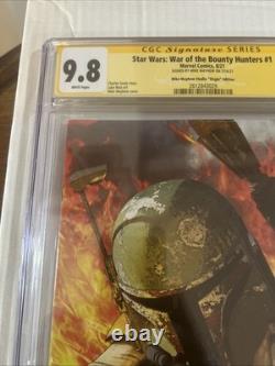 Star Wars War of the Bounty Hunters #1 CGC 9.8 Mayhew Virgin Ed. (2021)