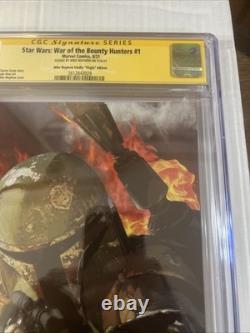 Star Wars War of the Bounty Hunters #1 CGC 9.8 Mayhew Virgin Ed. (2021)