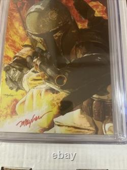 Star Wars War of the Bounty Hunters #1 CGC 9.8 Mayhew Virgin Ed. (2021)