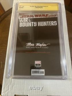 Star Wars War of the Bounty Hunters #1 CGC 9.8 Mayhew Virgin Ed. (2021)