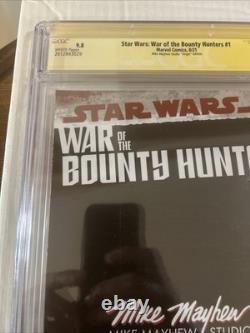 Star Wars War of the Bounty Hunters #1 CGC 9.8 Mayhew Virgin Ed. (2021)