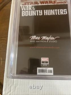 Star Wars War of the Bounty Hunters #1 CGC 9.8 Mayhew Virgin Ed. (2021)