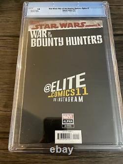 Star Wars War of the Bounty Hunters 1 CGC 9.8 Neil Adams Elite Comics 11 VIRGIN