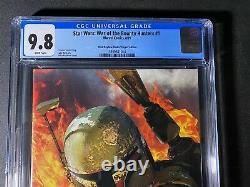 Star Wars War of the Bounty Hunters 1 Mayhew Virgin Variant CGC 9.8 NM/MT