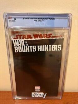 Star Wars War of the Bounty Hunters Alpha #1 CBE Trade Variant /600 CGC 9.8