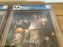 Star Wars War of the Bounty Hunters Alpha #1 CGC 9.8 Devil Dogs Comic Set