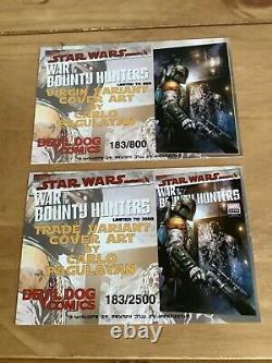 Star Wars War of the Bounty Hunters Alpha #1 CGC 9.8 Devil Dogs Comic Set