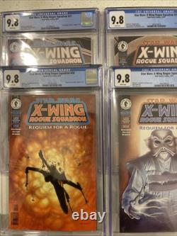 Star Wars X-Wing Rogue Squadron 1997. #19 #20 #21 #25. All Cgc 9.8 Star Wars X-Wing Rogue Squadron 1997. #19 #20 #21 #25. All Cgc 9.8