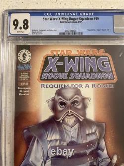 Star Wars X-Wing Rogue Squadron 1997. #19 #20 #21 #25. All Cgc 9.8 Star Wars X-Wing Rogue Squadron 1997. #19 #20 #21 #25. All Cgc 9.8