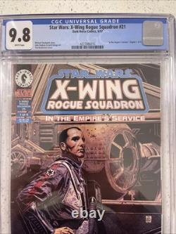 Star Wars X-Wing Rogue Squadron 1997. #19 #20 #21 #25. All Cgc 9.8 Star Wars X-Wing Rogue Squadron 1997. #19 #20 #21 #25. All Cgc 9.8