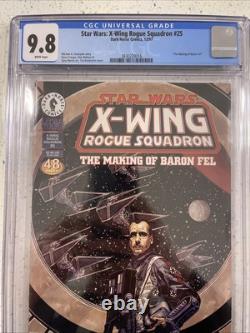 Star Wars X-Wing Rogue Squadron 1997. #19 #20 #21 #25. All Cgc 9.8 Star Wars X-Wing Rogue Squadron 1997. #19 #20 #21 #25. All Cgc 9.8