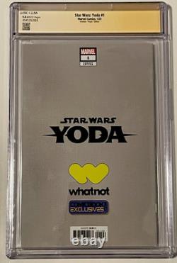 Star Wars Yoda #1 (2023) CGC 9.8 Signed By Tyler Kirkham Whatnot Exclusive