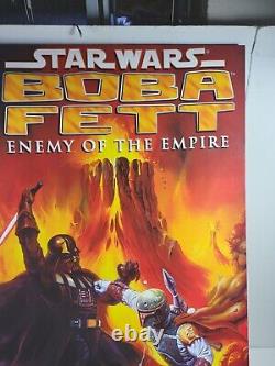 Star Wars boba fett enemy of the empire WarsSaga-Boba Fett-Empire canvas. 3ft