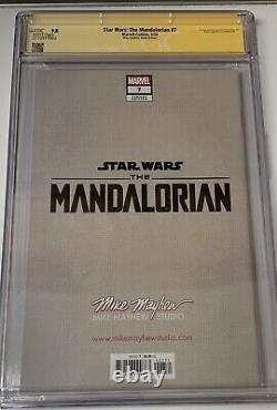 Star Wars the Mandalorian #7 CGC SS 9.8 Mayhew Signed By Giancarlo Esposito