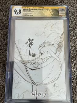 Star Wars the Mandalorian SN 2#1 Trinity Comics Sketch Edition A Cgc 9.8