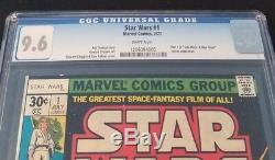 Star wars 1, CGC 9.6, first print, high grade