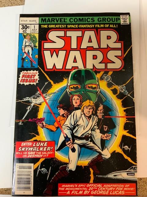 Star Wars 1 First Print Newstand Edition