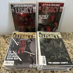 Star wars LEGACY COMIC BOOK COMPLETE SET volume 0 -50 52 issues DARK HORSE lot