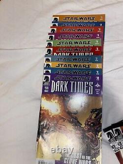 Star wars dark horse comic set