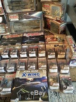 Star wars x-wing miniatures game lot