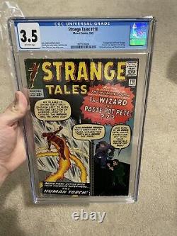 Strange Tales #110 3.5 CGC Silver Age Marvel Comic Book