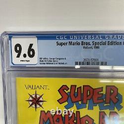 Super Mario Bros. Special Edition #1 CGC 9.6 Valiant Comics 1990
