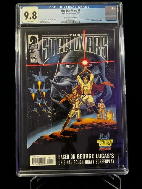 The Star Wars #1 9/13 Cgc 9.8 Midtown Comics Edition