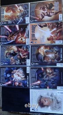The star wars dark horse Comic Book Set 0-8