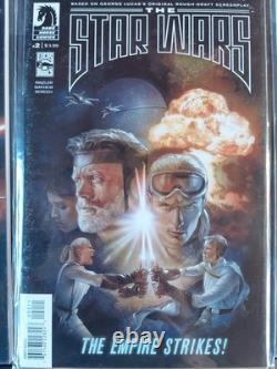 The star wars dark horse Comic Book Set 0-8