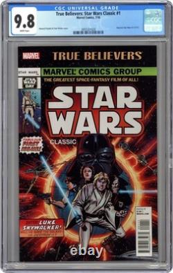 True Believers Star Wars Classic #1 CGC 9.8 2016 3955321020 True Believers Star Wars Classic #1 CGC 9.8 2016 3955321020