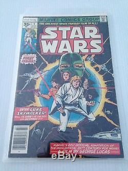 Ultra Rare Star Wars #1 35 Cent Price Variant Cgc Ready! See Pics! Marvel 1977