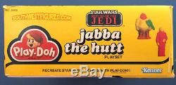 Vintage Kenner Star Wars (1983) Jabba the Hutt Play-Doh in Factory SEALED Box