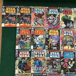 Vintage Lot Of 42 Star Wars Comic Books