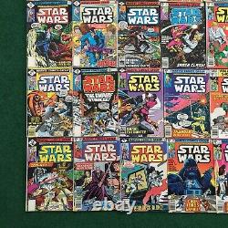 Vintage Lot Of 42 Star Wars Comic Books